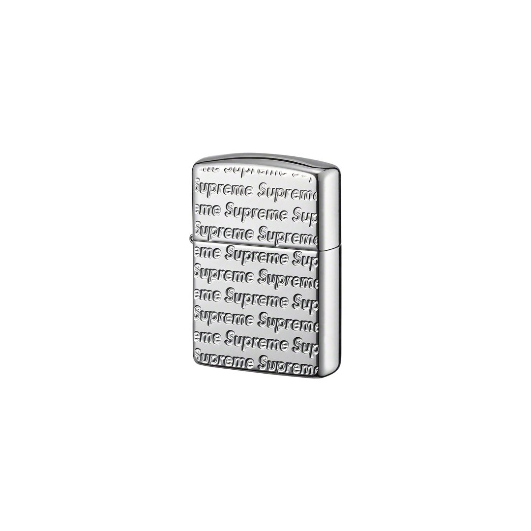 Supreme Repeat Engraved Zippo 'Silver' – The Base Lifestyle