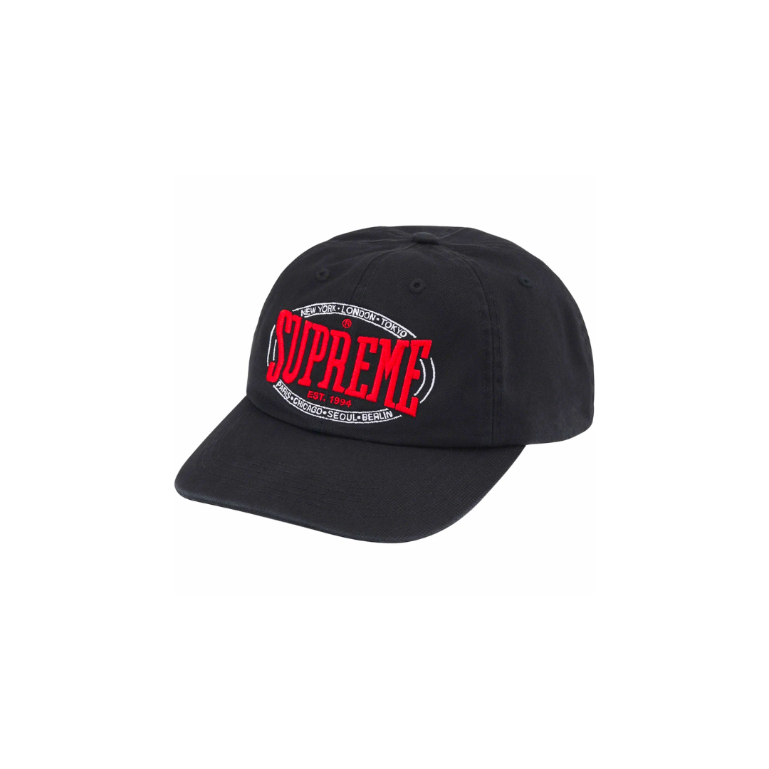 Supreme Warm Up 6 Panel Black The Base Lifestyle