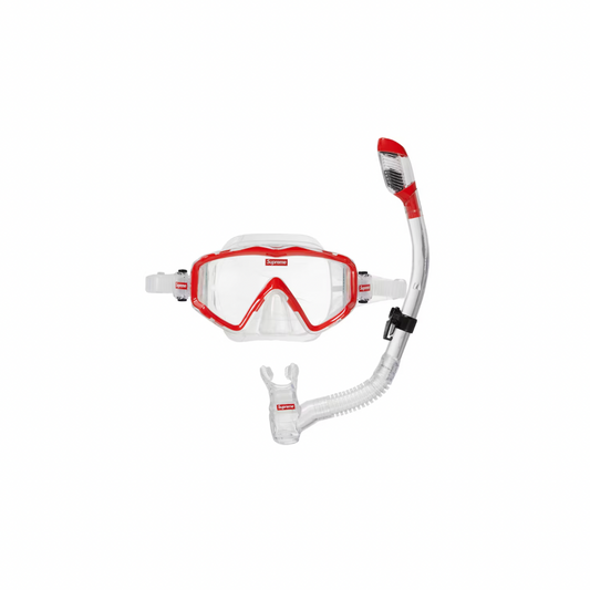 Supreme Cressi Snorkel Set 'Red'