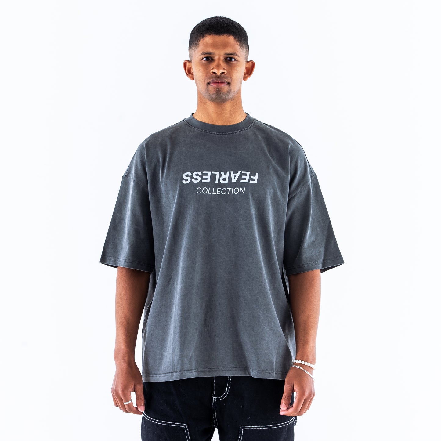 Fearless T-Shirt 'Washed Grey'