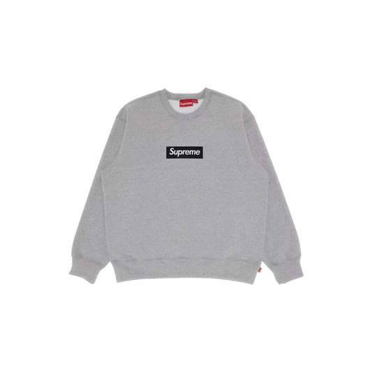 Supreme Box Logo Crewneck (FW22) Heather Grey