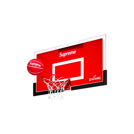 Supreme Spalding Mini Basketball Hoop 'Red'