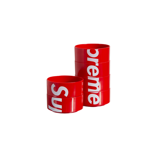 Supreme Heller Bowls (Set of 6) 'Red'