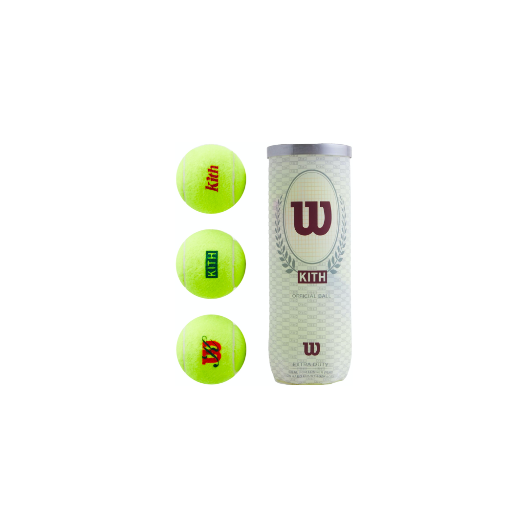 Kith x Wilson Regular Duty Tennis Ball Set 'Yellow'