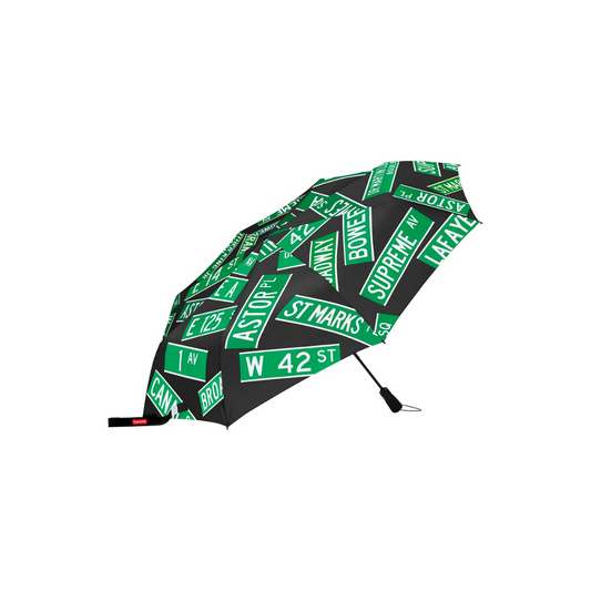 Supreme ShedRain Street Signs Umbrella 'Black'