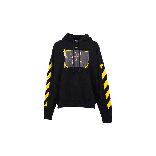 Off-White Diagonal Arrow Carav Mercy Skate Hoodie 'Black'