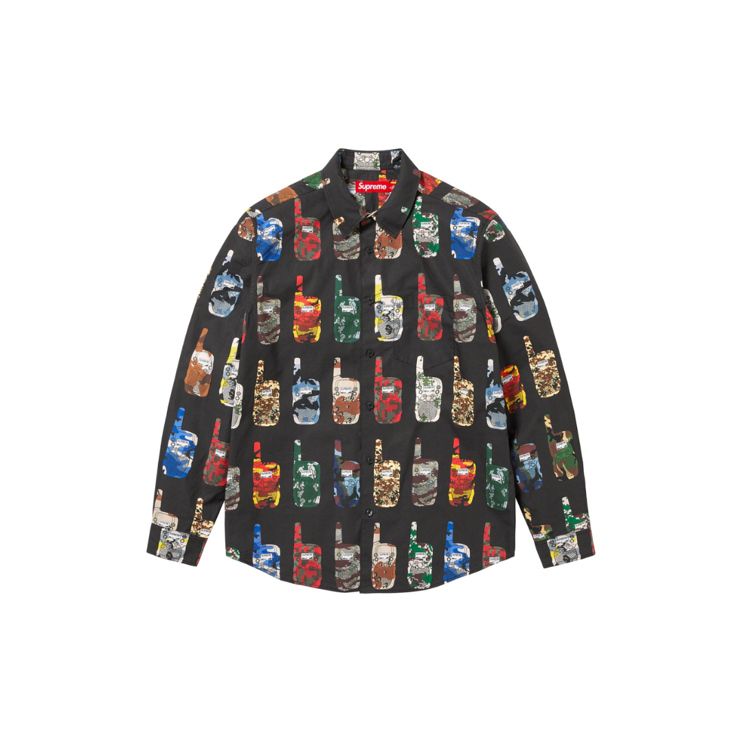 Supreme Walkie Talkie Shirt 'Black'