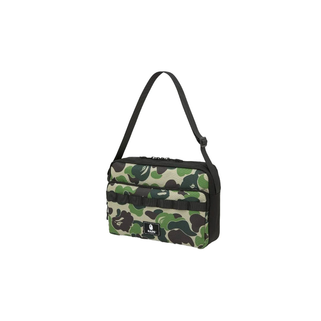 BAPE Green ABC CAMO Shoulder Bag