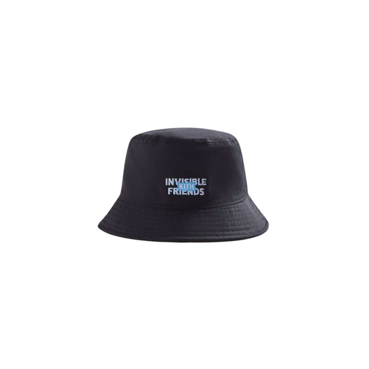 Kith Invisible Friends Bucket Hat 'Black'