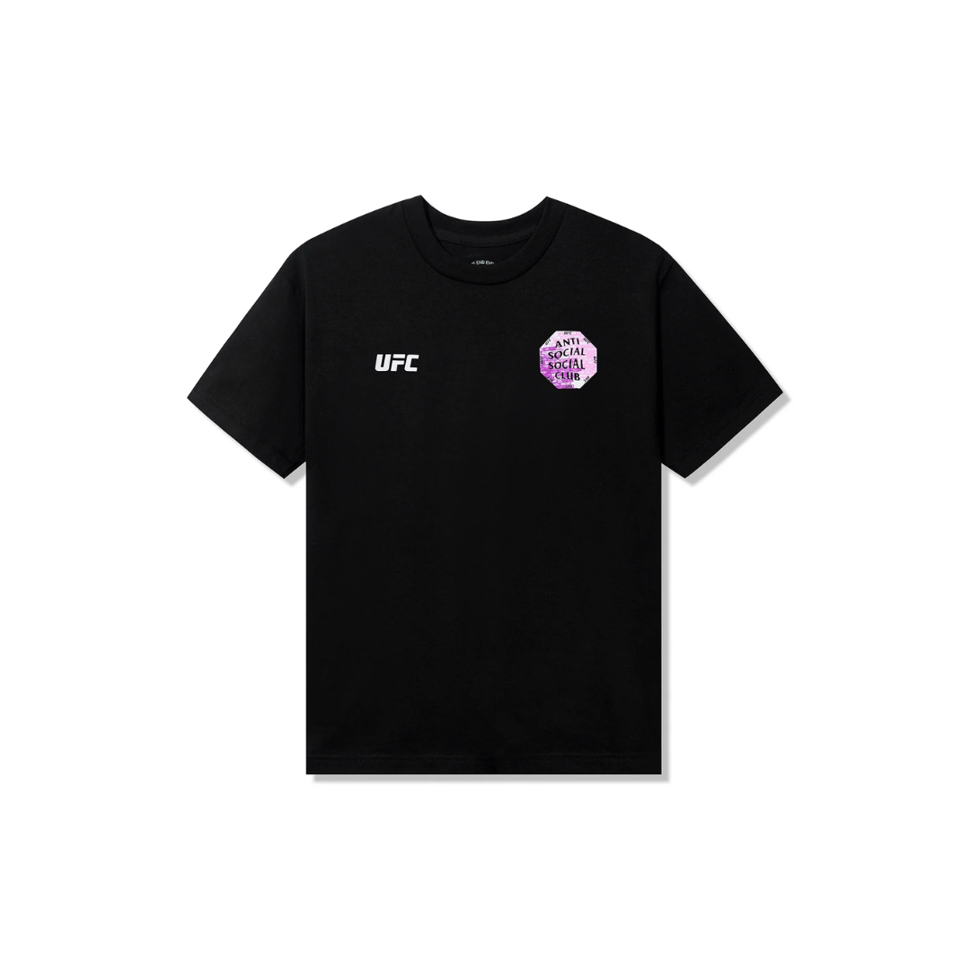 Anti Social Social Club x UFC Conned Tee 'Black'