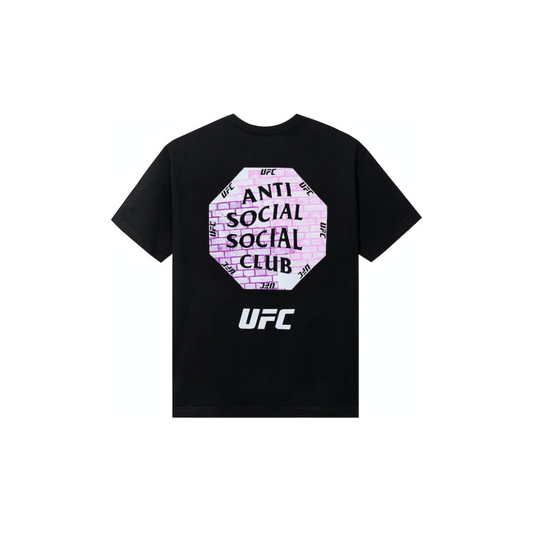 Anti Social Social Club x UFC Conned Tee 'Black'