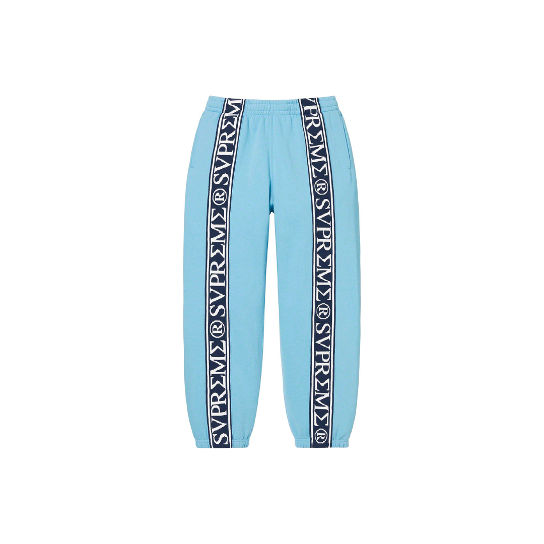 Supreme Roman Sweatpant 'Light Blue'