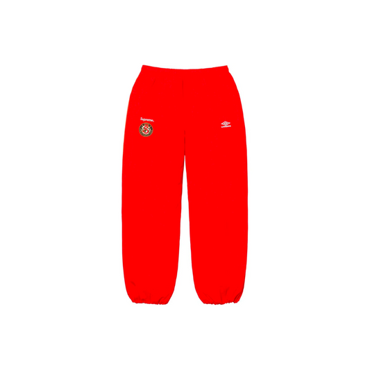 Supreme Umbro Cotton Ripstop Track Pants 'Red'