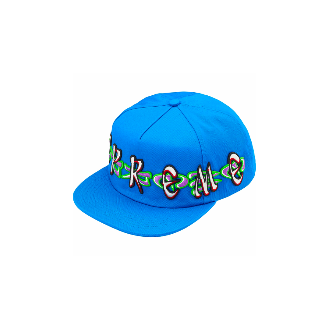 Supreme AOI Spellout 5-Panel 'Blue'