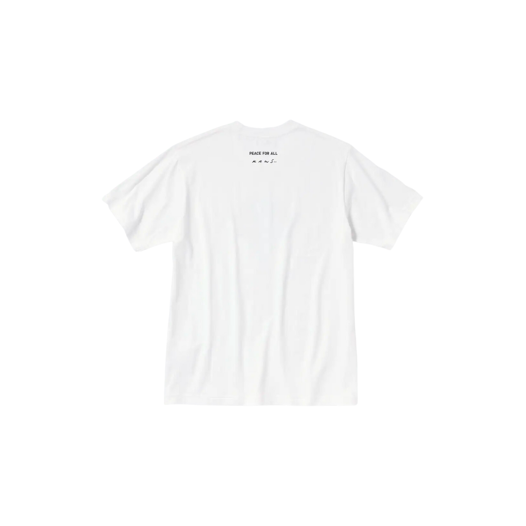 KAWS x Uniqlo Peace For All Graphic Tee 'White'