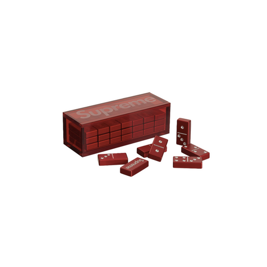 Supreme Aluminum Domino Set 'Red'