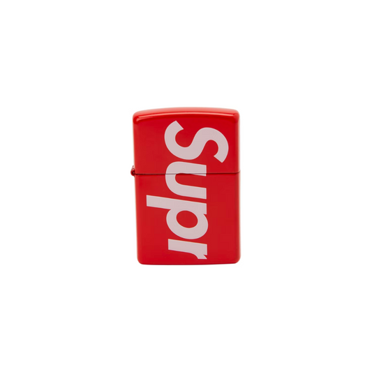 Supreme Logo Zippo 'Red'