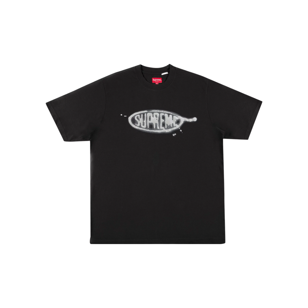 Supreme Ink Blot Short-Sleeve Top 'Black'